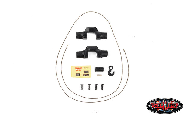 RC4WD Z-S2174 Warn 1/24 Zeon 10 Non-Functional Winch Model Kit