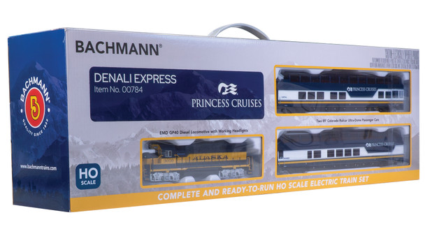 Bachmann 00784 Denali Express Electric RTR Train Set HO Scale
