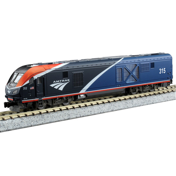 Kato 176-6056 Siemens ALC-42 Charger Amtrak Phase VII #315 Locomotive N Scale