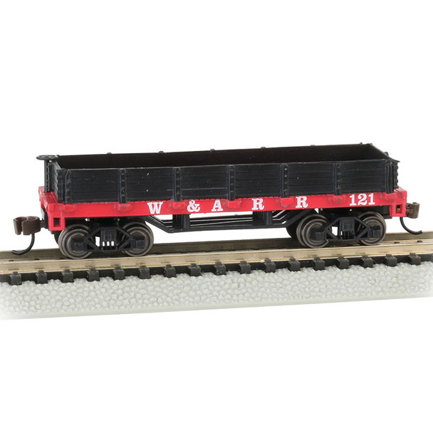 Bachmann 15451 Old-Time Gondola - Western & Atlantic - Freight Car N Scale