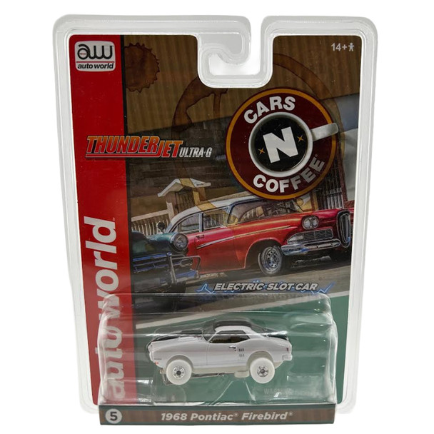 Auto World Thunderjet 1968 Pontiac Firebird iWheels HO Scale Slot Car