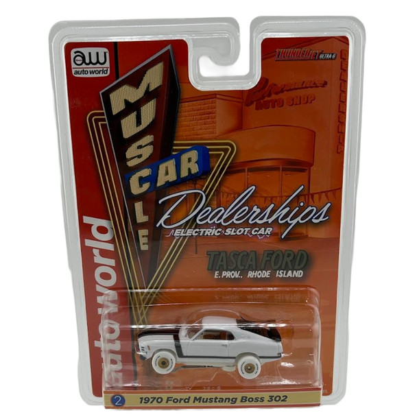 Auto World Thunderjet Tasca Ford 1970 Mustang Boss 302 iWheels HO Slot Car