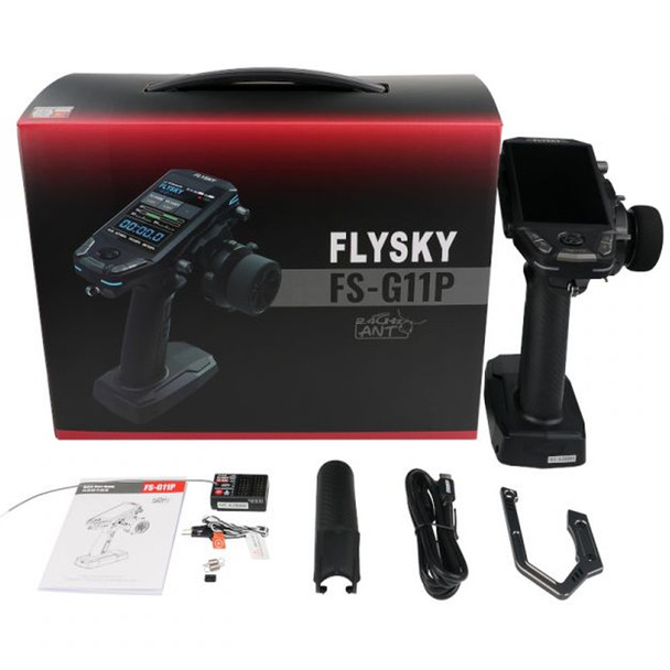Kyosho 82155-A FLYSKY FS-G11P 11-Ch 2.4GHz Surface Transmitter w/ R11P Receiver