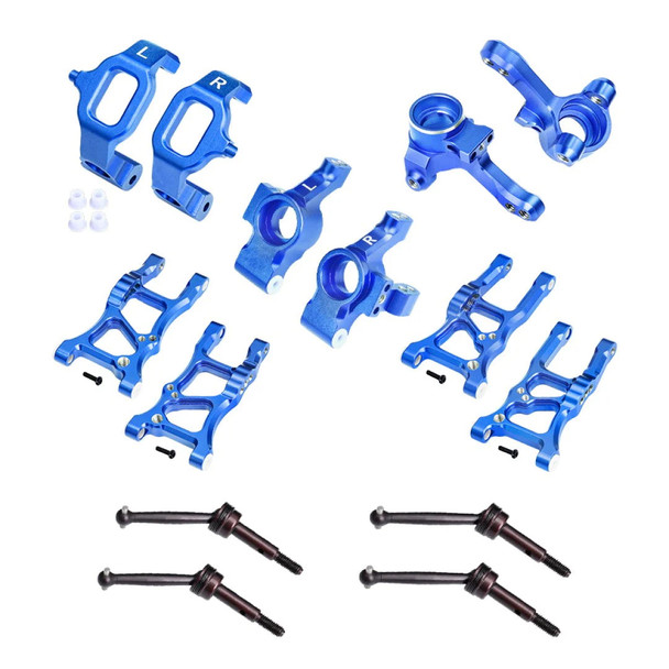 GPM Aluminum Essential Conversion Kit Blue for 1/10 FORD GT 4-TEC 2.0 & 3.0