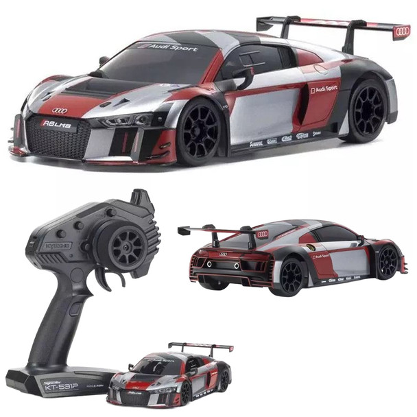 Kyosho 32357RGB MINI-Z RWD MR-04 RTR Audi R8 LMS 2016 “Gray/Red”