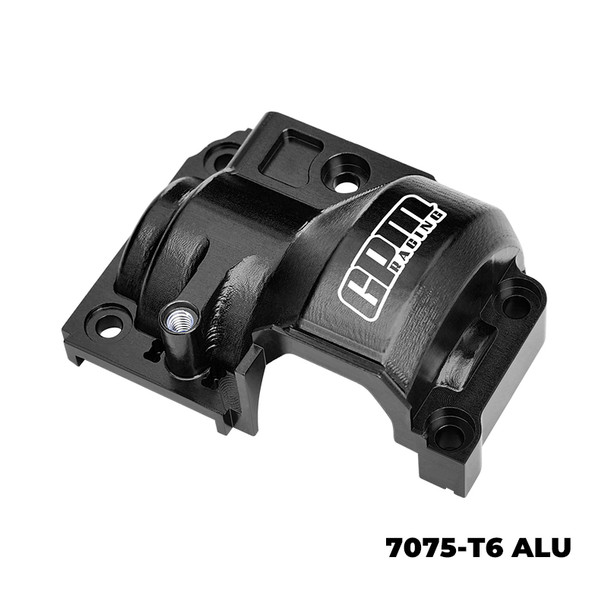 GPM Aluminum Transmission Gear Covers Black for 1/6 Traxxas Pro Scale Sand Car