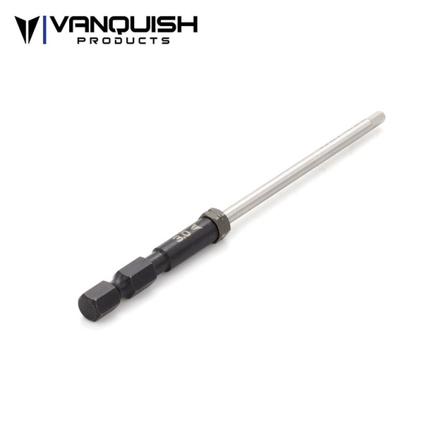 Vanquish VPS08426 - 3.0mm - 1/4'' Drive Hex Driver Tool Tip - Grey