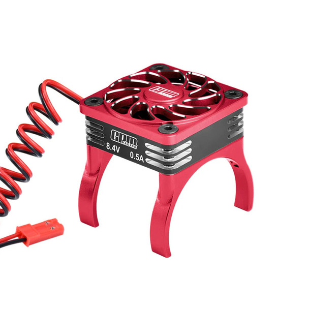 GPM Aluminum High Speed Cooling Fan 20000 RPM Red for 1/16 Mini Maxx/Slash/XRT