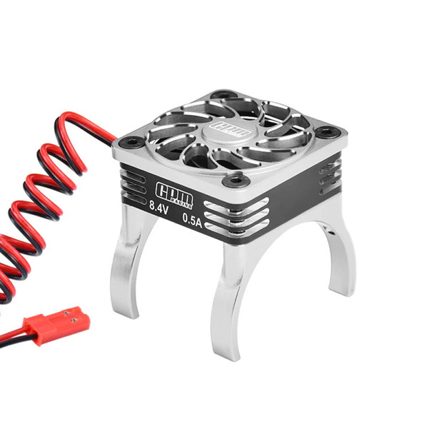 GPM Aluminum High Speed Cooling Fan 20000 RPM Silver for 1/16 Mini Maxx/Slash/XRT