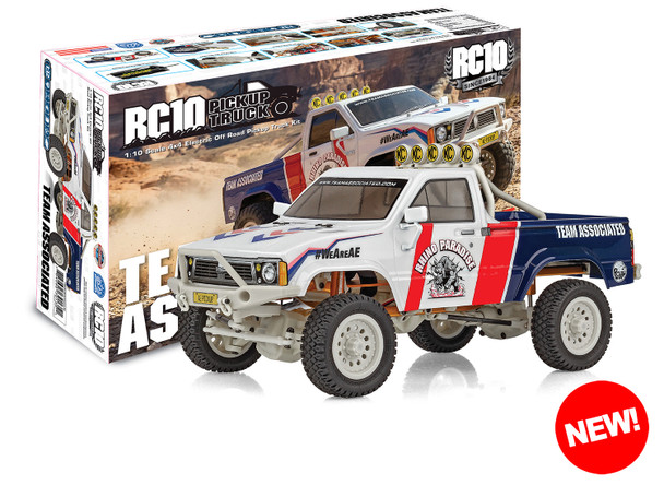 Associated 40015 1/12 RC10 4X4 Electric Off-Road Pickup Truck Kit