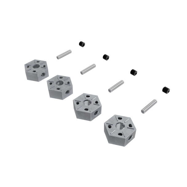 ARRMA ARA-2981 Aluminum 12mm Wheel Hex Set for 1/16 Gorgon / Quake Grom