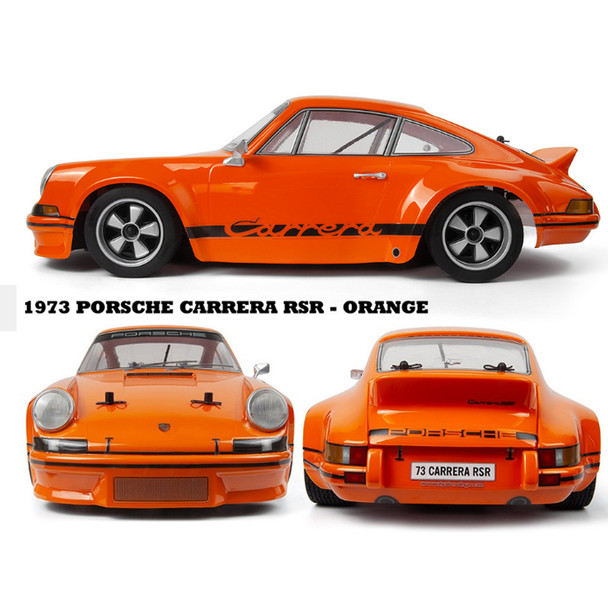 HPI 161209 1/10 Sport 3 1973 Porsche 911 Carrera RSR Orange w/ Battery & Charger
