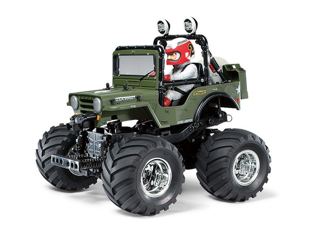 Tamiya 58242-60A 1/10 RC Wild Willy 2000 2WD Off-Road WR-02 Chassis Truck Kit
