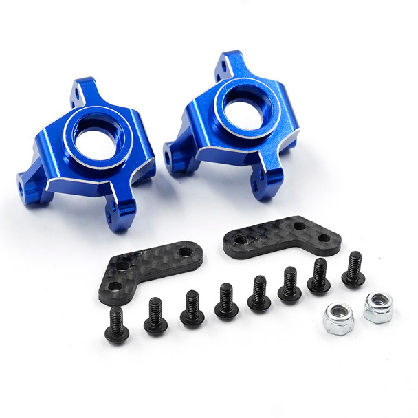 Yeah Racing TARL-001DB Aluminum Steering Blocks (2Pcs) for Associated RC10 Rally