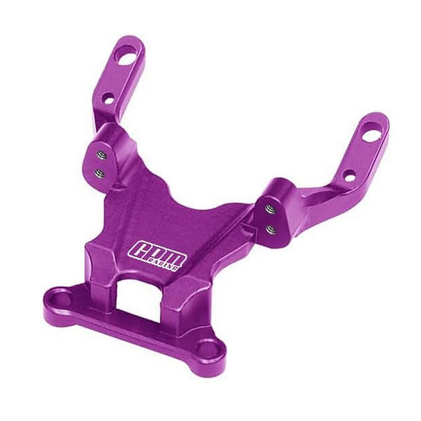 GPM Racing Aluminum 7075 Alloy Front Bulkhead Purple for Losi 1/24 Micro-B