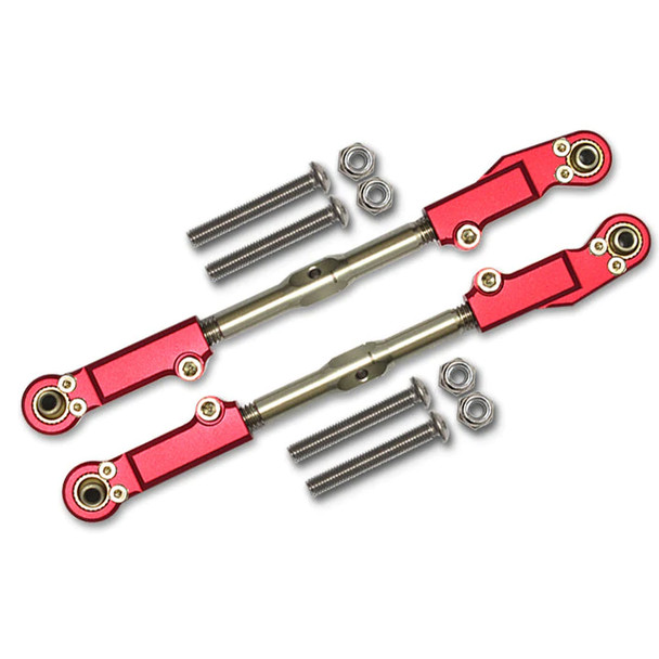 GPM Aluminum + Stainless Steel Rear Upper Arm Tie Rod Red : ARRMA 1/8 Kraton 6S