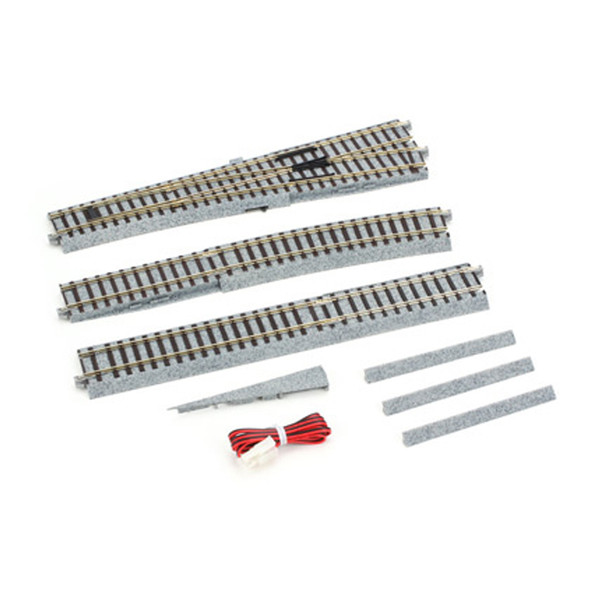 Kato 2-861 Remote Right-Hand Turnout #6 : HO Scale