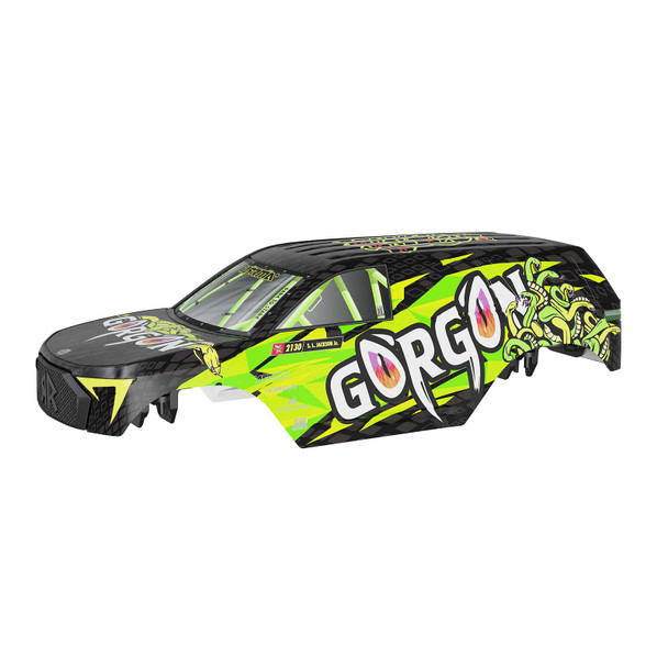 ARRMA ARA-2601 Painted Decaled & Trimmed Body Yellow for Gorgon Grom