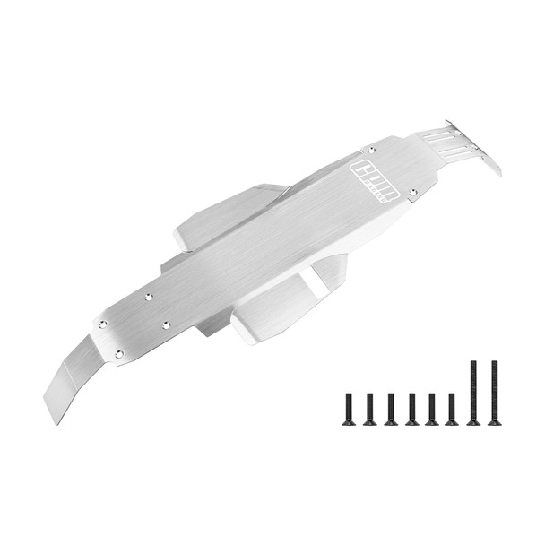 GPM Stainless Steel Integrated Chassis Skid Kit for Tamiya 1/10 DT-04 Fighter Nxgen