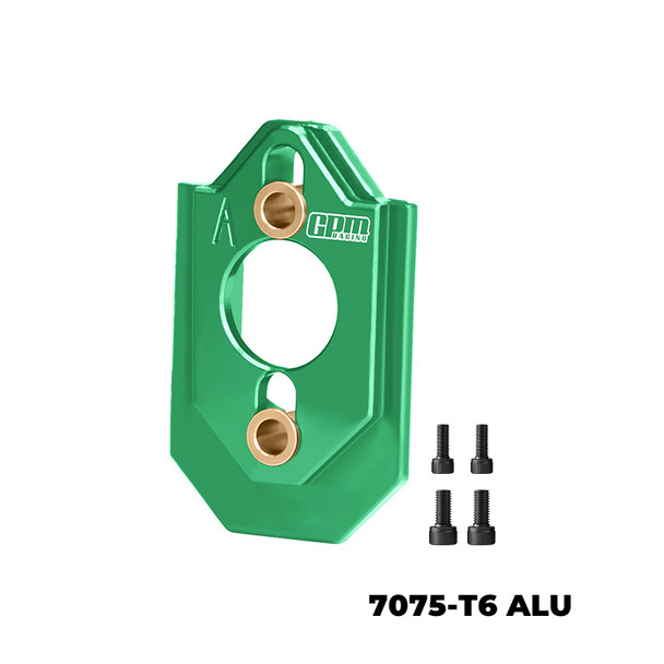 GPM Aluminum Adjustable Motor Mount Green for 1:16 Quake Grom / Gorgon Grom