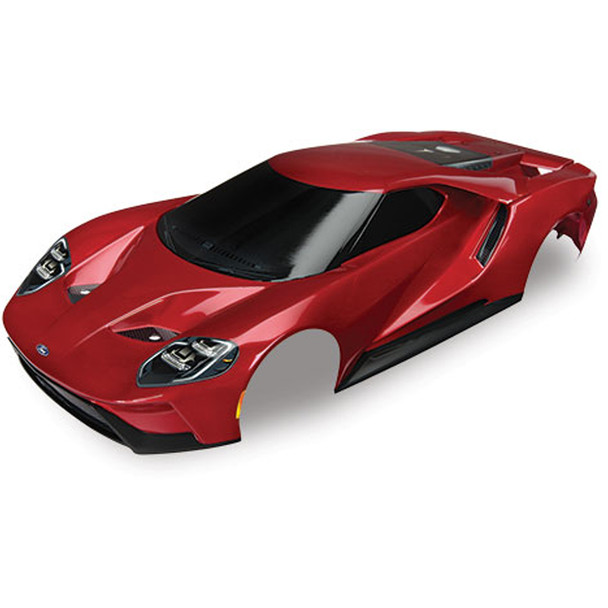 Traxxas 8311R Body, 4-Tec 2.0 Ford GT®, Red Painted / Decals Applied