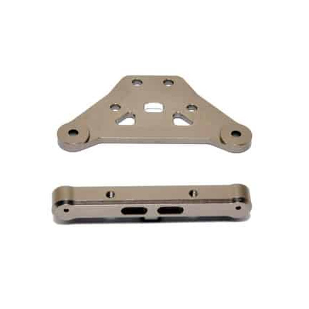 HoBao 11359 CNC Aluminum Front Servo Saver Top Plate Set for Hyper SC2.0 / TT2.0