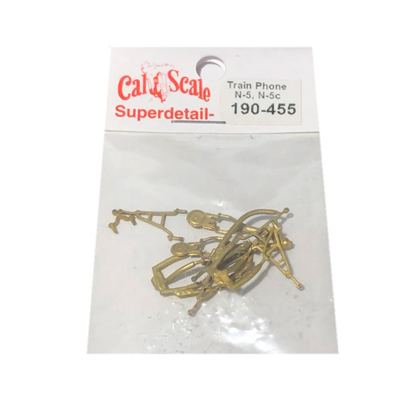 Cal Scale 190-455 Caboose Antenna Supports - N5 Stand & Receiver HO Scale