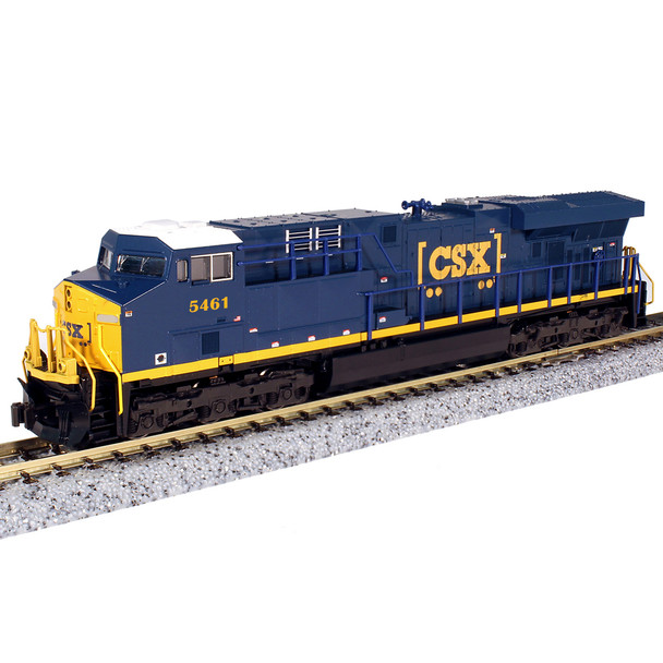 Kato 176-8963 - GE ES40DC (DC Silent) CSX (CSXT) #5461 Locomotive N Scale