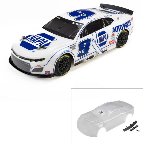 Pro-Line PRO371722 1/12 Chase Elliott #9 NAPA DIY Clear 2025 Body: Losi NASCAR