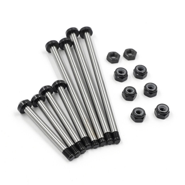 Yeah Racing KYOP-035SV Steel Suspension Arm Pin Set for Kyosho Optima Mid