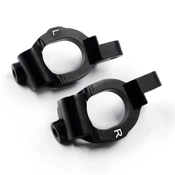 Yeah Racing TARC-020BK Aluminum 7075 Caster Block Set for Associated RC10 4WD