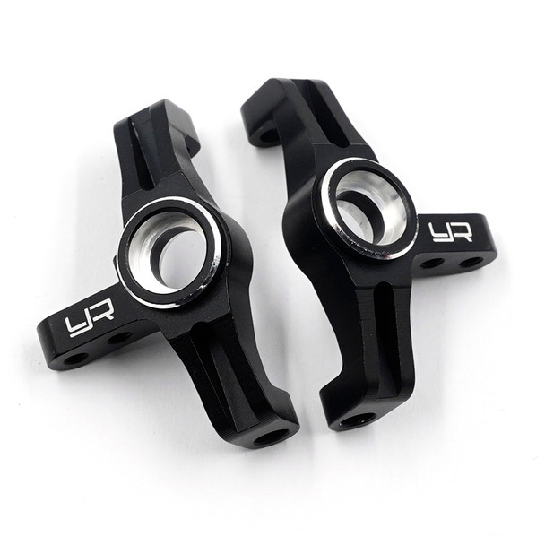 Yeah Racing TARC-021BK Aluminum 7075 Steering Block Set for Associated RC10 4WD