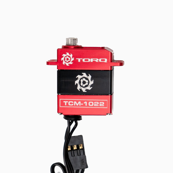 TORQ TCM-1022 Premium High Torque Metal Gear Micro Coreless Servo - RED