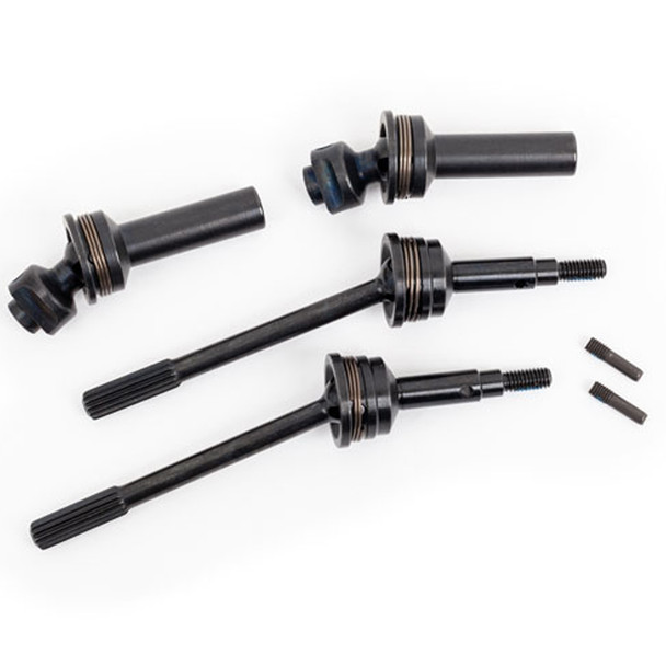 Traxxas 9052R Heavy Duty Rear Driveshafts w/ 6mm Stub Axles (2) : 4x4 Hoss/Rustler/Slash