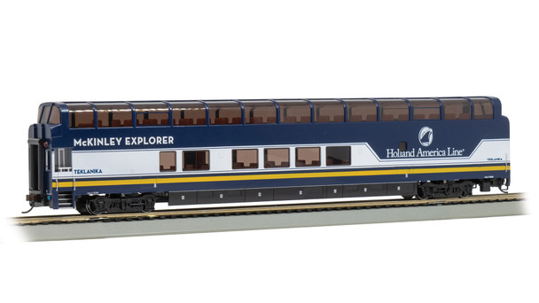 Bachmann 13350 Colorado Railcar Ultra Dome - McKinley Explorer #1059 "Teklanika" w/ Lighted Interior HO Scale