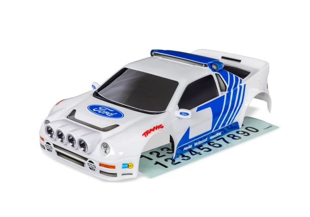 Traxxas 10812-WHT Mini Rally VXL Ford RS200 White Body