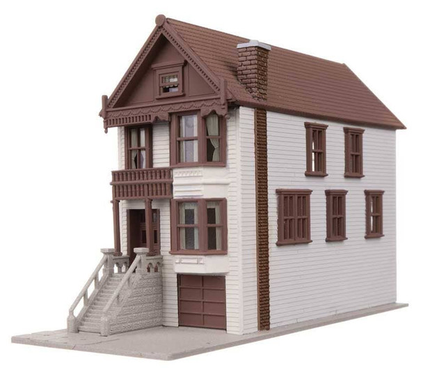 Walthers Trainline 931-1052 Steiner House Victorian House Kit N Scale