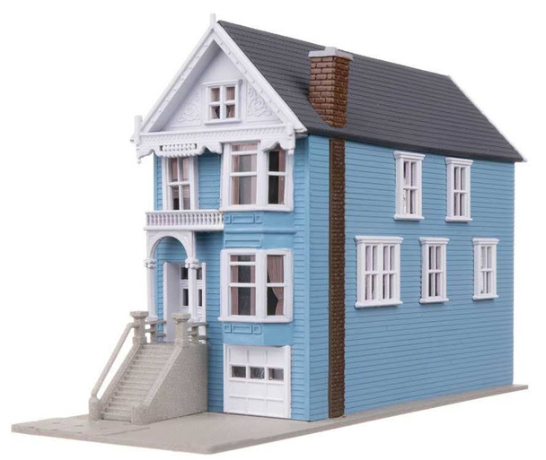 Walthers Trainline 931-1053 Painted Lady House Victorian House Kit N Scale