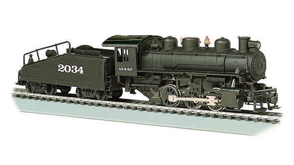 Bachmann 50609 USRA 0-6-0 & SlopeTender Santa Fe #2034 Steam Locomotive HO Scale