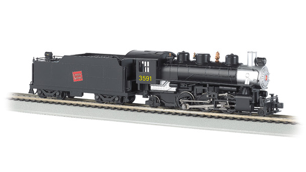 Bachmann 51531 PRAIRIE 2-6-2 & Tender Canadian National #3591 Steam Locomotive HO Scale