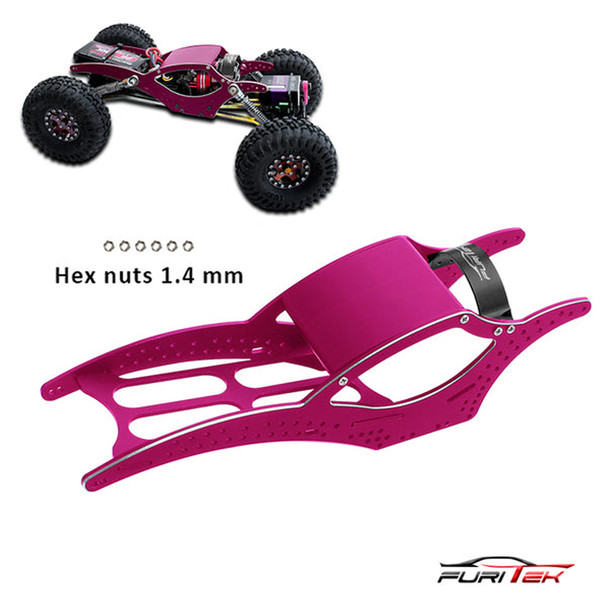 Furitek Scythe V2 Aluminum Frame Kit Purple for SCX24 Crawlers
