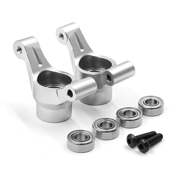 Yeah Racing TAWR-041SV Aluminum Toe-in 2 Degree Rear Hub Set for Tamiya WR02 WR02C TL-01 GF-01 G6-01