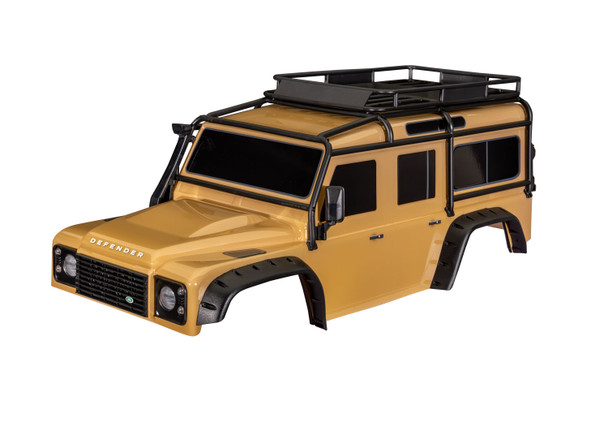 Traxxas 8050-SAND TRX-4 Land Rover Defender Clipless Sand Body