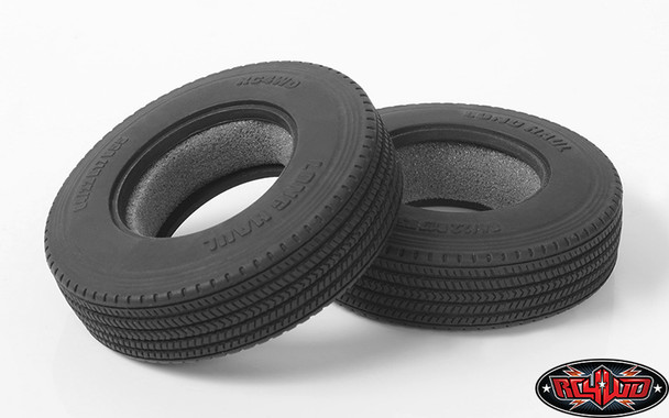 RC4WD Z-T0026 Long Haul 1.7" Commercial 1/14 Semi Truck Tires (2)