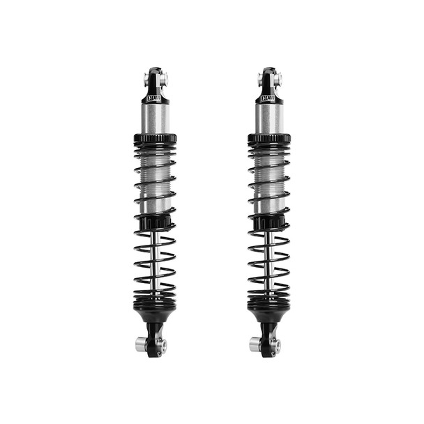 GPM Aluminum F/R Adjustable Progressive Spring Shock 89mm Silver for Vanquish H10
