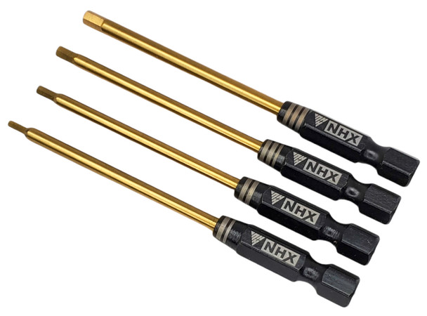 NHX RC Classic Metric Speed Tip Set (3) Hex Driver Wrench 1.5mm, 2.0mm,2.5mm,3mm