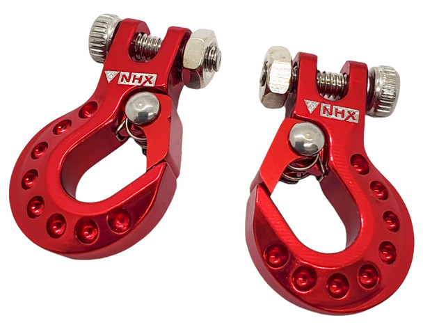 NHX RC Aluminum Premium Winch Hook- Red : 1/10 Crawler