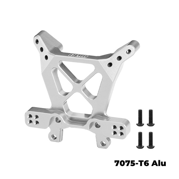 GPM 7075-T6 Aluminum Front Shock Tower Silver for Traxxas 1:8 JATO 4X4 VXL