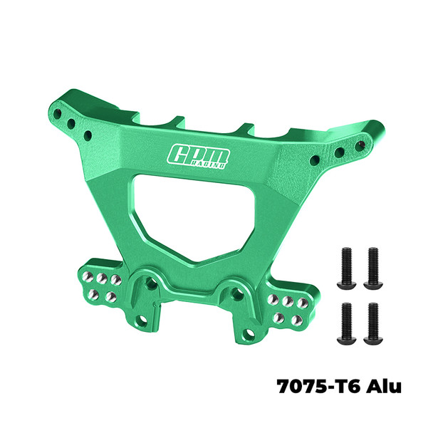 GPM 7075-T6 Aluminum Rear Shock Tower Green for Traxxas 1:8 JATO 4X4 VXL