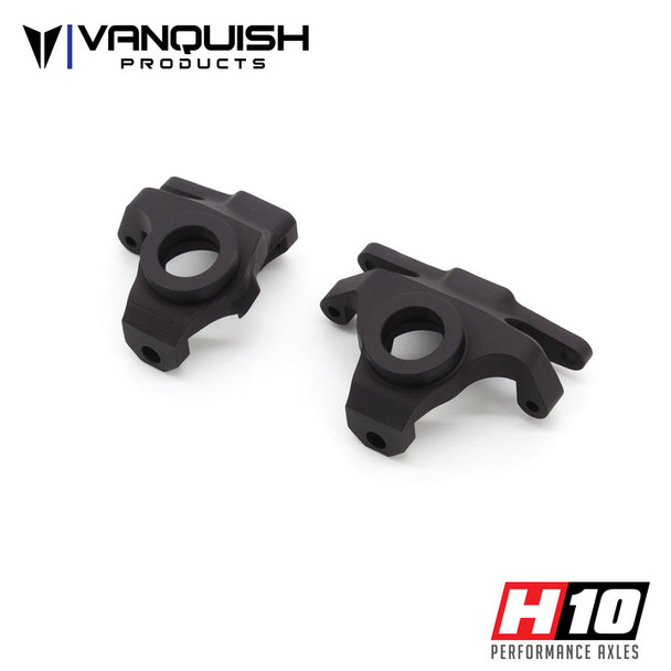Vanquish VPS08860 Aluminum Steering Knuckle Black for H10 Straight Axles